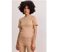 Lune Active Olly Tee Camel Taille: XS | T-shirts Outlet | Femme | Marron