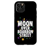 Lune au-Dessus de Bourbon Street Mardi Gras à la Nouvelle-Orléans Coque pour iPhone 11 Pro