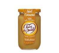 LUNE DE MIEL Miel Crémeux de Fleurs en Pot en Verre de 375g - Le Meilleur des Saveurs Naturelles pour un Petit Déjeuner Gourmand ! - Le Lot De 3