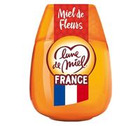 LUNE DE MIEL - Miel De Fleurs De France, Squeezer Pratique 250g - Lot De 3