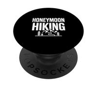 Lune de Miel randonnée Aventure Ensemble Couples Plein air PopSockets PopGrip Adhésif