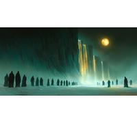 Lune Diamond Painting RêVe Peinture Diamant Adulte Point de Croix Activité Manuelle Adulte Mosaique Loisir Creatif Peinture Diamant Diamond-Painting Enfant, pour Decoration Automne 100x200cm F - 355