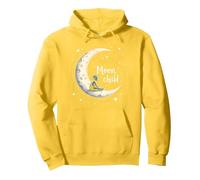 Lune Enfant Céleste Nursery Art Décoration Nuit Étoilée Sweat à Capuche, Unisexe pour Adultes, Citron, L