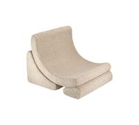 Lune Fauteuil pour enfants Tissu Teddy Wigiwama - 4751030598284