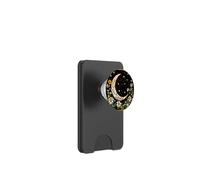 Lune Fleurs Floral Etoiles Modele Imprime PopSockets PopWallet pour MagSafe