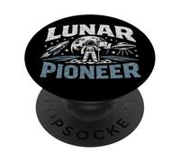 Lune Lunaire Pionnier Vintage PopSockets PopGrip Adhésif