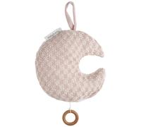 Lune musicale à suspendre Happiness Vieux Rose