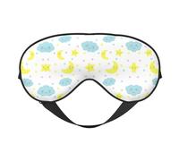 Lune Nuage Étoile Sommeil Mas Mise à Jour Design Bloque la Lumière Nuit Eye Blinder Hommes Femmes Shift Voyage Cadeaux