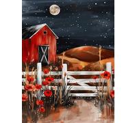 Lune Peinture par Numéros pour Adulte Débutants, Cabine Peinture Numero Enfant Sactivité Manuelle, Numero D'art Paint by Numbers for Adults, Cadeaux pour Noël Décoration Maison 100x150 cm, O-7080