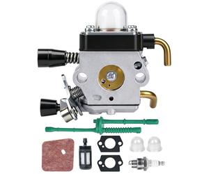 LUNEKUCK Carburateur pour STIHL FS38 FS45 FS55 HS45 KM55 Pieces Détachées Debroussailleuse pour Stihl Carbu avec Bougie Joint Filtre à Air Filtre à Essence