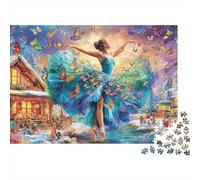 Lunelit Ballerina Puzzle pour Adolescents Et Plus - 300 Piece De Belles Images Art De Décoration Maison, Jeu Cérébral & Plaisir Mental Apaisant (300pcs (40x28cm))