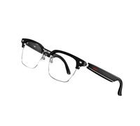 Lunes D'assistant Vocale Confortables - Eyewear De Divertissement Sans Fil Intérieur | Verres Intelligentes Conduction En Os, Verres D'appels Mains Libres, Lunettes De Divertissement Intérieures Sans