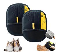 Lunesouris Gant Poils, Gant Électrostatique pour Chiens & Chats, Anti-Statique pour Canapé, Tapis, Vêtements et Siège de Voiture (2pcs)