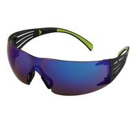 Lunette - 3M - SecureFit 408AS - PC polycarbonate - Bleu miroir - SecureFit™
