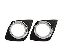 Lunette Antibrouillard Aramox pour RAV4 2009-2013, 2 Pièces Couvercle de Phare Antibrouillard Avant 52128-0R040 Remplacement du Couvercle de Phare Antibrouillard de Voiture