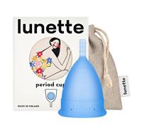 Lunette Coupe Menstruelle Réutilisable Protection 12 Heures Confort Silicone Médical Souple Alternative Tampons 10 Ans, Taille 2 Blue