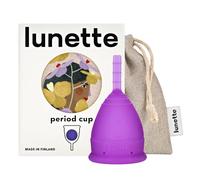 Lunette Coupe Menstruelle Réutilisable Protection 12 Heures Confort Silicone Médical Souple Alternative Tampons 10 Ans, Taille 1 Violet