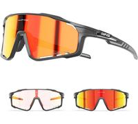Lunette De Cyclisme Photochromique Homme Femme Tr90 Cadre Lunette Vélo Vtt Protection Uv400 Lunette De Soleil Pour Vélo Pêche Course Conduite Pêche Ski K76[Z1461]