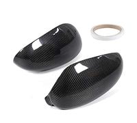 Lunette de Garniture de Capuchon de R¨¦troviseur en Fiber de Carbone Aramox, Adapt¨¦e pour Carrera//Cayman/996/911/986