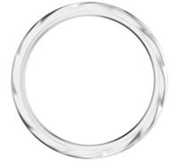 Lunette de montre multifonction en acier qui améliore l'apparence et la durabilité 47 mm de diamètre pour montres intelligentes 3/4