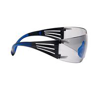 Lunette de Protection 3M SecureFit 400 branches bleues/grises, revêtement AB Scotchgard, I/O miroité SF407SGAF-BLU EU