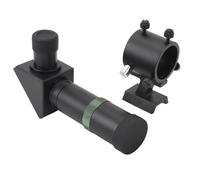 Lunette de Recherche 6x30 avec Support Chercheur Optique Noir à Angle Droit Permettant à de Nombreux Objets Astronomiques de Devenir Visibles à Vos Yeux pour Le Télescope