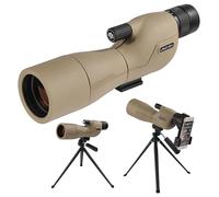 Lunette de repérage HD 25-75x60, pour prise de vue en cible, avec pochette de transport, télescope monoculaire BAK4, lentille FMC pour la chasse et l'observation des oiseaux Monocular Set