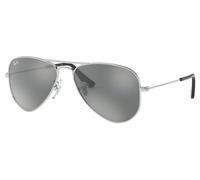 Lunette De Soleil Aviateur Ray-Ban Junior Argenté - Xxs Argenté