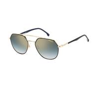 Lunette de soleil - Carrera - 303/S 2M2 - Noir et or - Métal - Géométrique