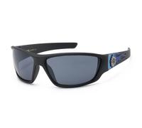 Lunette De Soleil Choppers Grand Flamming Bleuté Verre Gris Homme Mixte Noir