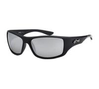 Lunette De Soleil Choppers Logo Moto Chromé Verre Gris Pointe Grise Homme Mixte Noir