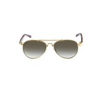 MSTRDS Lunettes de soleil 'Mumbo' cognac / brun foncé / or, Taille One Size