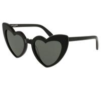 Yves Saint Laurent Lunettes de soleil Femme SL 181 LOULOU 001 Plastique Noir/Gris Géométrique