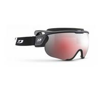 Masque Julbo Sniper Evo L noir avec verre à effet miroir Spectron 2 Polycarbonate rouge