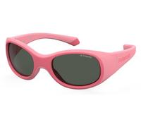 Lunette De Soleil Ovale Polaroid Kids Rose - Xxs Rose