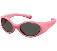 Lunette De Soleil Ovale Polaroid Kids Rose - Xxs Rose