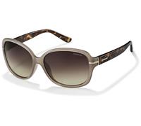 Lunette De Soleil Polaroid Beige - M Beige