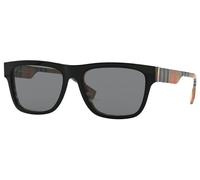 Lunette De Soleil Rectangulaire Burberry Noir - L Noir