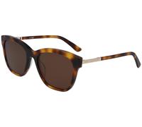 Lunette De Soleil Rectangulaire Calvin Klein Doré - M Doré
