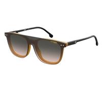 Lunette De Soleil Rectangulaire Carrera Jaune - Xs Jaune