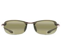 Lunette De Soleil Rectangulaire Maui Jim Gris - L Gris