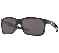 Lunette De Soleil Rectangulaire Oakley Noir - L Noir