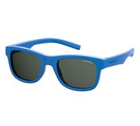 Lunette De Soleil Rectangulaire Polaroid Kids Bleu - Xxs Bleu