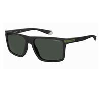 Lunette De Soleil Rectangulaire Polaroid Noir - L Noir