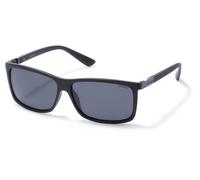 Lunette De Soleil Rectangulaire Polaroid Noir - L Noir