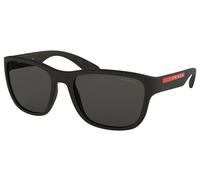 Lunette De Soleil Rectangulaire Prada Sport Noir - Xl Noir