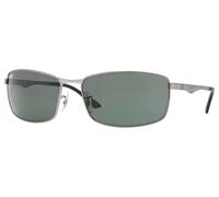 Lunette De Soleil Rectangulaire Ray-Ban Argenté - L Argenté