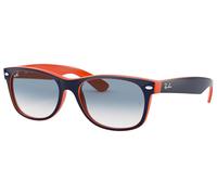 Lunette De Soleil Rectangulaire Ray-Ban Bleu - L Bleu