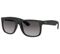 Ray-Ban Hommes Lunettes de soleil - JUSTIN - RB4165 - 601/8G - 51mm - Noires, Rectangulaire