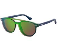 Havaianas Lunettes de soleil UBATUBA/CS PJP / Z9 Lunettes de soleil unisexe couleur Bleu vert taille de verre 51 mm